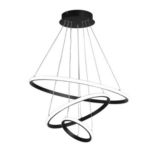 Pendant light 3 Black Outdoor Light LED CCT HY-L011 C1: