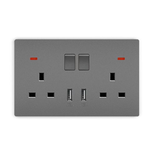 USB Socket 2LI TS487GR Nt