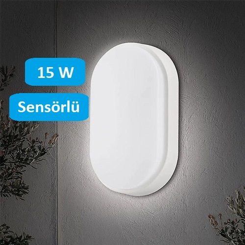 Light fitting Flat With Sensor 15W 6500K