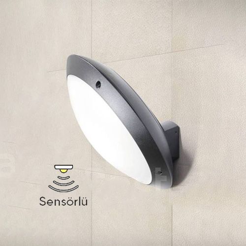 Light fitting Wall Lucia Sensor Black E27 Fg