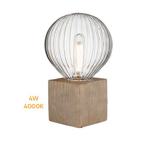 Table lamp. Coffee Stone Top 4W 4K SM001C D1: