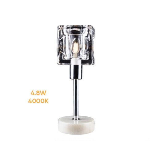 Table lamp. Post Glass 4.8W 4K SM622 F1: