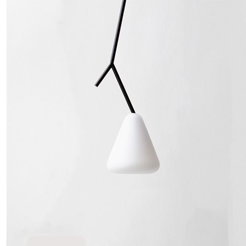 Pendant light White Ucgen E27 P-BL060 E2: